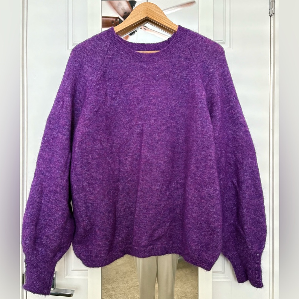 Sezane Louise Jumper - Purple XXXL - Picture 5 of 8